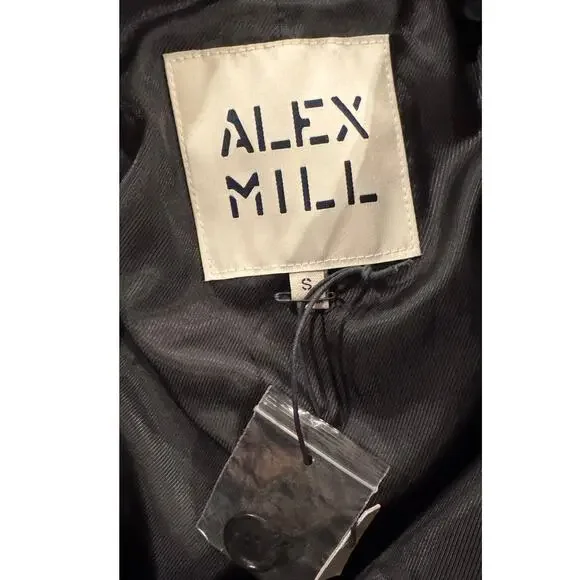 Alex Mill Soho Waisted Blazer in Linen & Cotton Size Small